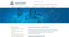 Desktop Screenshot of gen-find.com